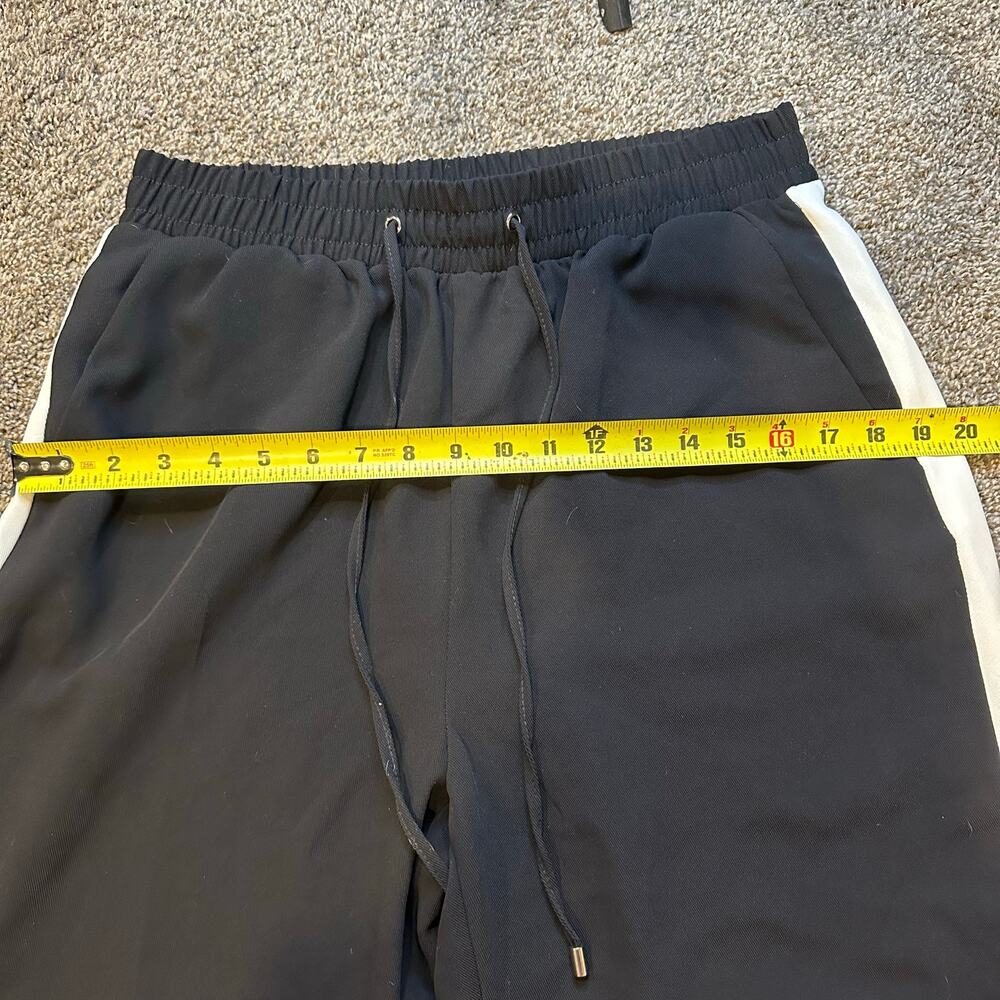 RIVER ISLAND Women's Black Waist Side Stripe Joggers Size 10 - Picture 8 of 12